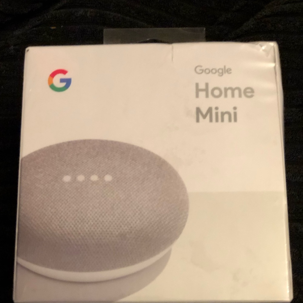 google home mini NWOT in box